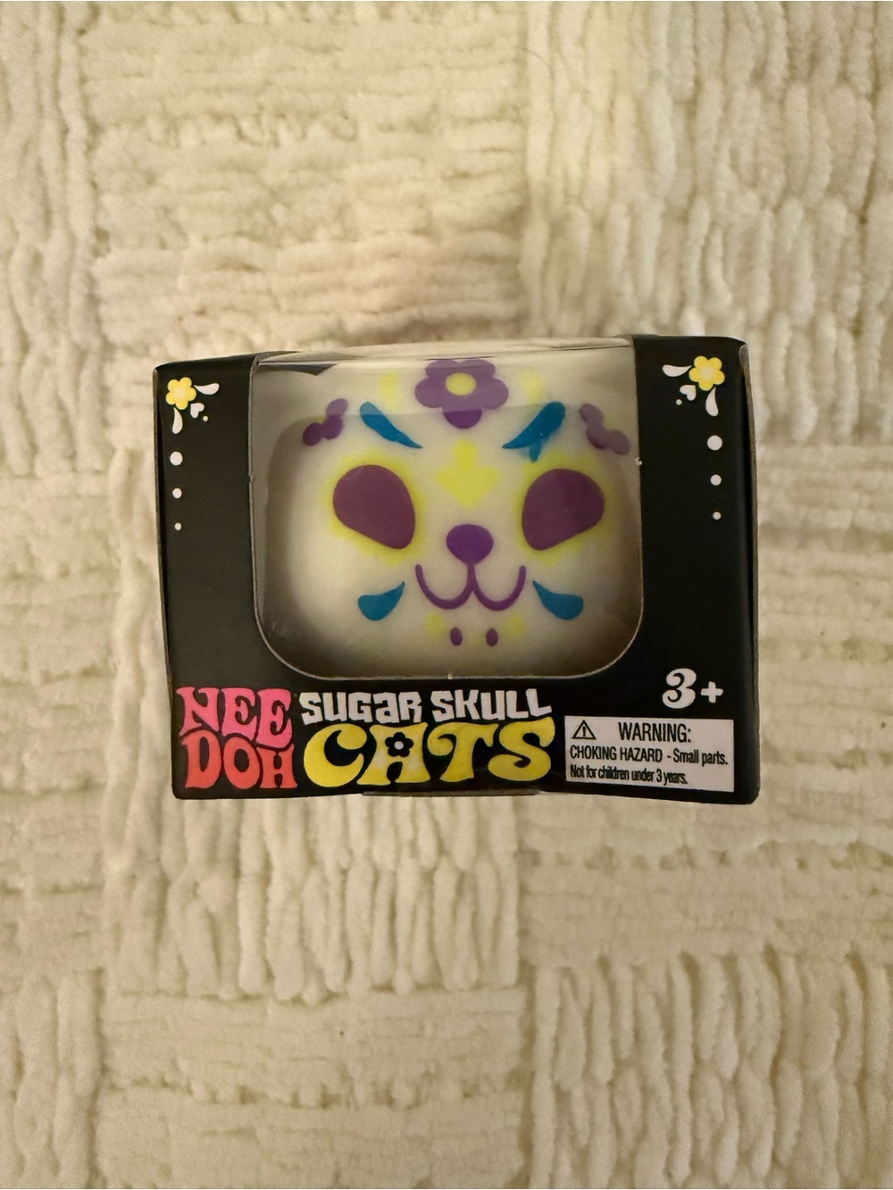 NeeDoh Sugar Skull Cats - Purple - Picture 1 of 4